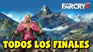 Far cry 4  Todos los Finales  Final bueno malo y secreto en Español Latino  1080p 60fps [upl. by Emmeram]