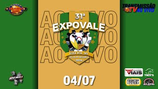 31ª EXPOVALE  AGUA BOAMT 2024  QUINTA FEIRA [upl. by Retsbew]