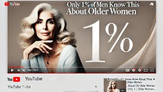 11 Psychological Facts About Older Women That 99 of Men Don’t Know  older Women Psychology  Stoic [upl. by Joashus]