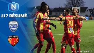 J17  US Avranches MSM  Le Mans FC 01 le résumé  National FFF 20212022 [upl. by Castera881]