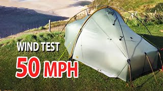 TarpTent Scarp 1  Wind Test [upl. by Enilarak]