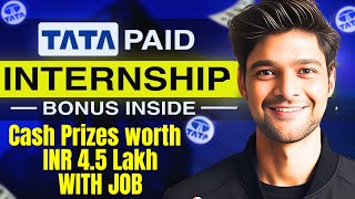 TATA 👉🏻 Exclusive PAID Internship 2024 ➤ TATA TECHNOLOGIES INNVENT 2024  Full Details Inside [upl. by Mikol933]