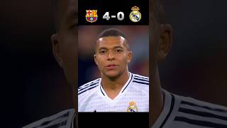 Barcelona Destroyed Real Madrid 40 🤯🔥  EL Clasico 2024 shorts football youtube [upl. by Mchenry]