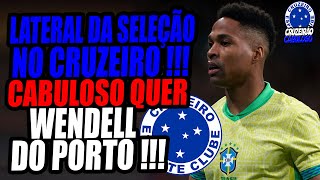 LATERAL DA SELEÇÃO NA MIRA DO CRUZEIRO PARA 2025 [upl. by Beaner]