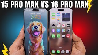 iPhone 15 Pro Max vs iPhone 16 Pro Max 🔥 Worth the Upgrade [upl. by Lhok]