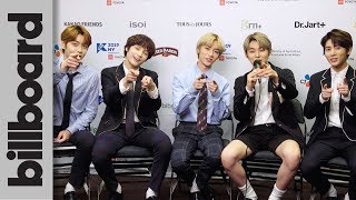 TXT Recall the First Time They Felt Famous amp Talk Meaning Behind Nap of a Star Video  Billboard [upl. by Marleah]