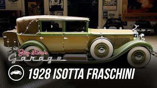 Nethercutt’s 1928 Isotta Fraschini Landaulet Type 8A  Jay Lenos Garage [upl. by Xuaegram736]