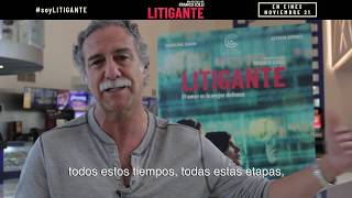 Victor Gaviria habla sobre LITIGANTE de Franco Lolli [upl. by Attenna]