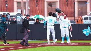 2023 Tufts Baseball Highlights vs UMass Dartmouth [upl. by Rubbico]