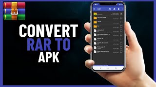 How to Convert RAR File to Apk in Android  Step by Step 2024 [upl. by Aerdnahc]