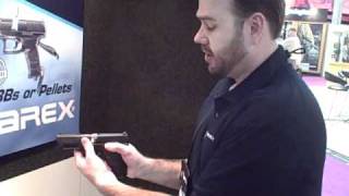 SHOT Show 2011 Walther PPQ Air Pistol [upl. by Ahsined]