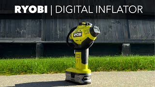 Ryobi 18V Digital Air Inflator [upl. by Nomi88]