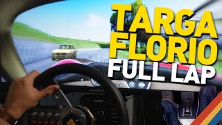 Dodging Traffic at the Targa Florio  72km Lap PoV  Assetto Corsa [upl. by Odlavso]