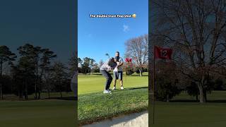 One of the craziest trickshots ever shorts golf [upl. by Bazil]