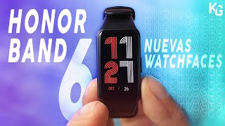 ✅ Cómo Instalar MÁS Watch Faces en la Honor Band 6  Honor Band 6 Watch Faces  KING GORY [upl. by Trudy124]