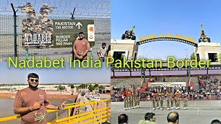 Nadabet Border  India Pakistan Border Zero Point  Hidden Gem Of Gujarat Ravi Patel [upl. by Inaliel199]