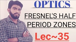 Lec35 Fresnels Half Period zonesHPZ By Suraj Bagoria [upl. by Nacnud]