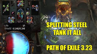 POE 323 Splitting Steel Trickster Guide   Steelmage UBER Killer [upl. by Yggam]