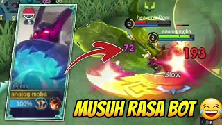 KETIKA GLOO KETEMU MUSUH RASA BOT100 AUTO WIN 😂  GLOO MOBILE LEGENDS [upl. by Bright976]