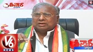 Teenmaar Mallanna Conversation With VHanumantha Rao  Teenmaar News [upl. by Oakie448]