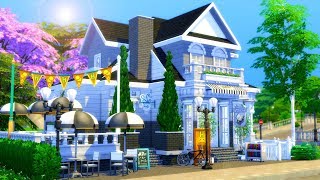 BRITECHESTER SQUARE  Sims 4 Speed Build [upl. by Asatan]