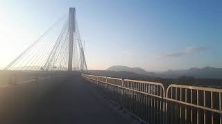 Biking Port Mann Bridge [upl. by Llenal417]