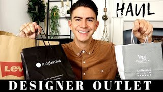 London Designer Outlet Shopping Haul  Yankee Candle Levis Raybans Puma [upl. by Warfold469]