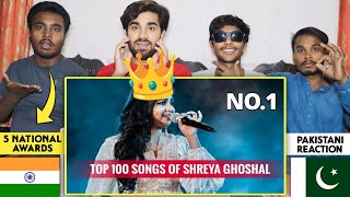 Top 100 Songs Of Shreya Ghoshal  Pakistani Reaction  Shan Rajpoot [upl. by Melita]