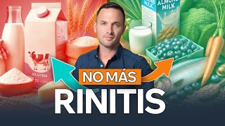 RESPIRA MEJOR y combate la RINITIS con estos Alimentos y suplementos CLAVE [upl. by Ecirtel913]