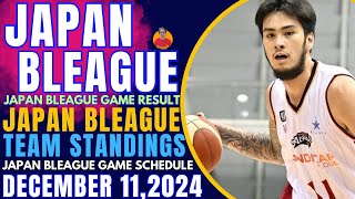 JAPAN BLEAGUE LATEST TEAM STANDINGS DECEMBER 082024JAPAN BLEAGUE GAME SCHEDULEKAI SOTTO 25 POINTS [upl. by Paulita227]