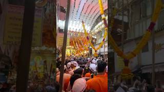 Lalbaug Cha Raja Last Aarti In Mandap Live 2024 lalbaugcharaja लालबागची राजा आरती २०२४ [upl. by Mahla269]