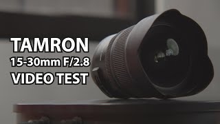 Tamron 1530mm  Video Test [upl. by Akihsal892]