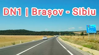 DN1  Predeal  Brasov  Fagaras  Sibiu  Romania [upl. by Arretahs]