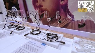 NAMM 2019  Sennheiser IE 40 Pro IE 400 Pro IE 500 Pro [upl. by Hanoj]