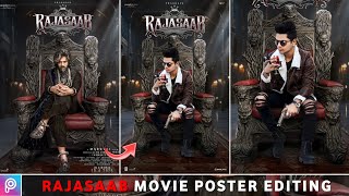 Rajasaab Movie Poster Editing  Rajasaab Poster Editing  Rajasaab Poster Editing  Dinesh Edixt [upl. by Petrie412]