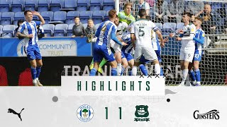 Highlights  Wigan Athletic 11 Plymouth Argyle [upl. by Nosmas]