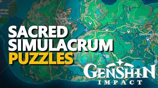 Sacred Simulacrum Puzzles Genshin Impact [upl. by Akena]