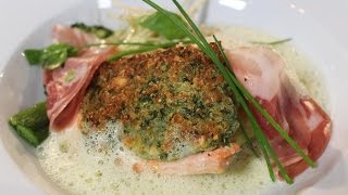 De Garde van Gert met Piet Huysentruyt  Zalm met witte kool en pancetta [upl. by Josepha]