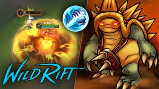 SUPER TANK RAMMUS vs KHAZIX JUNGLE GAMEPLAY  WILD RIFT [upl. by Reynard]