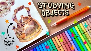 HOW I DRAW OBJECTS  from sketch to finish and I yap it up the entire time [upl. by Ranite191]