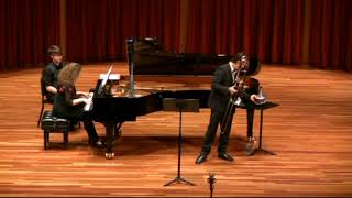 Nitzan Haroz  Trombone and Gila Goldstein  Piano play Deux Dances by JeanMichel Defaye [upl. by Scherman479]