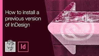 How to install a previous version of InDesign [upl. by Akcinehs512]