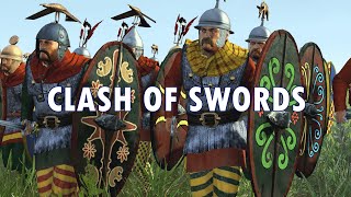 Clash of Swords  Multiplayer Battle  Total War Rome 2 [upl. by Eitirahc]