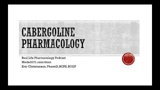 Cabergoline Pharmacology [upl. by Yelsa]