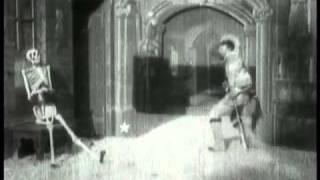 The Haunted Castle 1896 George Melies Silent Film [upl. by Legge]