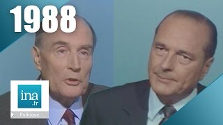 1988 débat présidentiel François Mitterrand  Jacques Chirac  Archive INA [upl. by Ailaht]