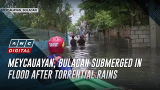 Meycauayan Bulacan submerged in flood after torrential rains  ANC [upl. by Htebaile]