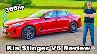 Kia Stinger V6 review  better than a BMW M340i [upl. by Isabelita]