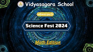 Math Edition of Science Fest 2024  Vidyasagara School Bheemili Vizag Date  23rd March 2024 [upl. by Dniren]