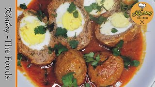 Nargisi Kofta Recipe  Anda Kofta  अंडे और मीटबॉल [upl. by Ezzo]